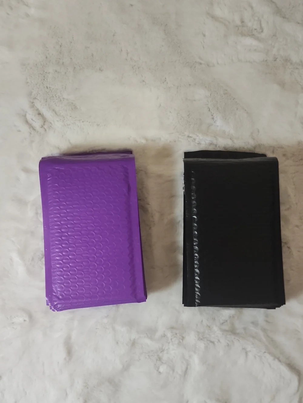 Bubble Mailers Self-Seal 20PC- 10 Black & 10 Purple Padded Envelopes 5